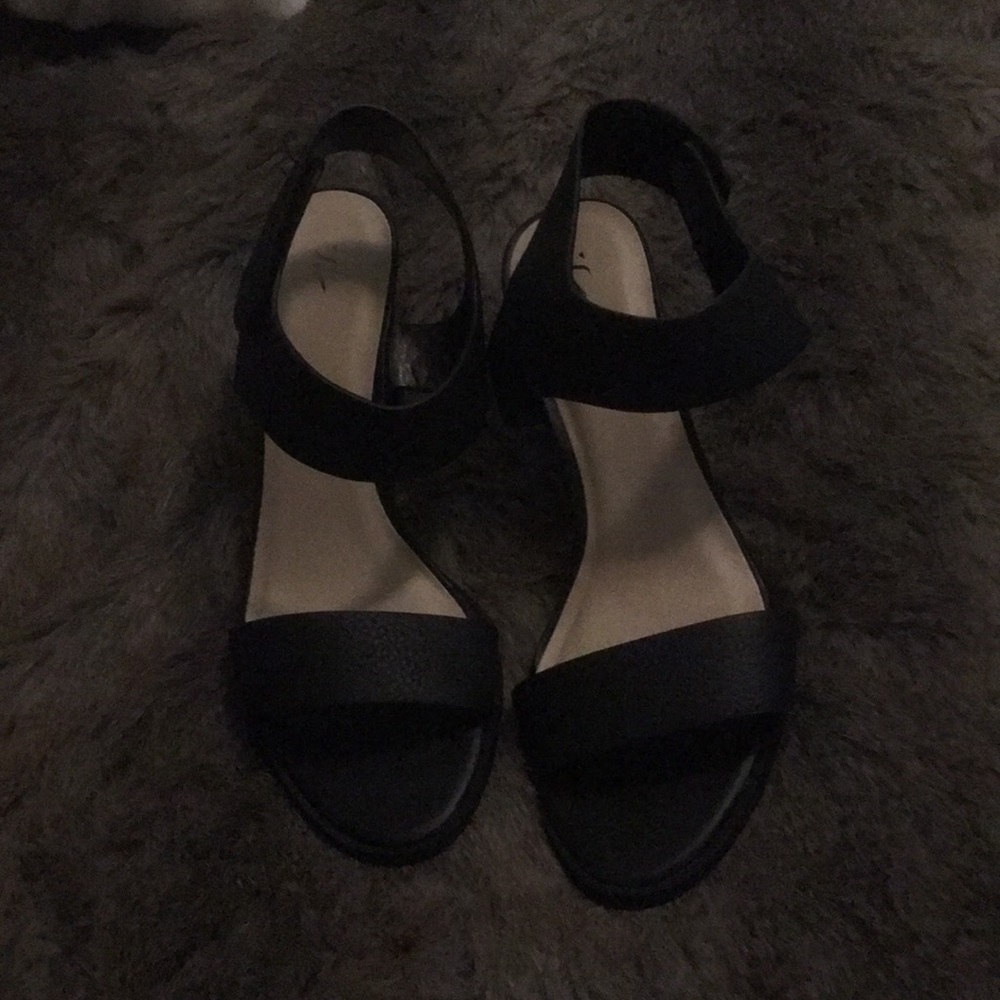 black heels